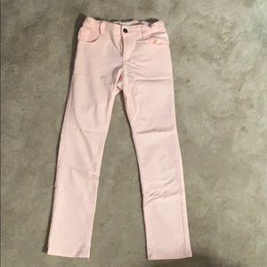 Pink skinny jeans